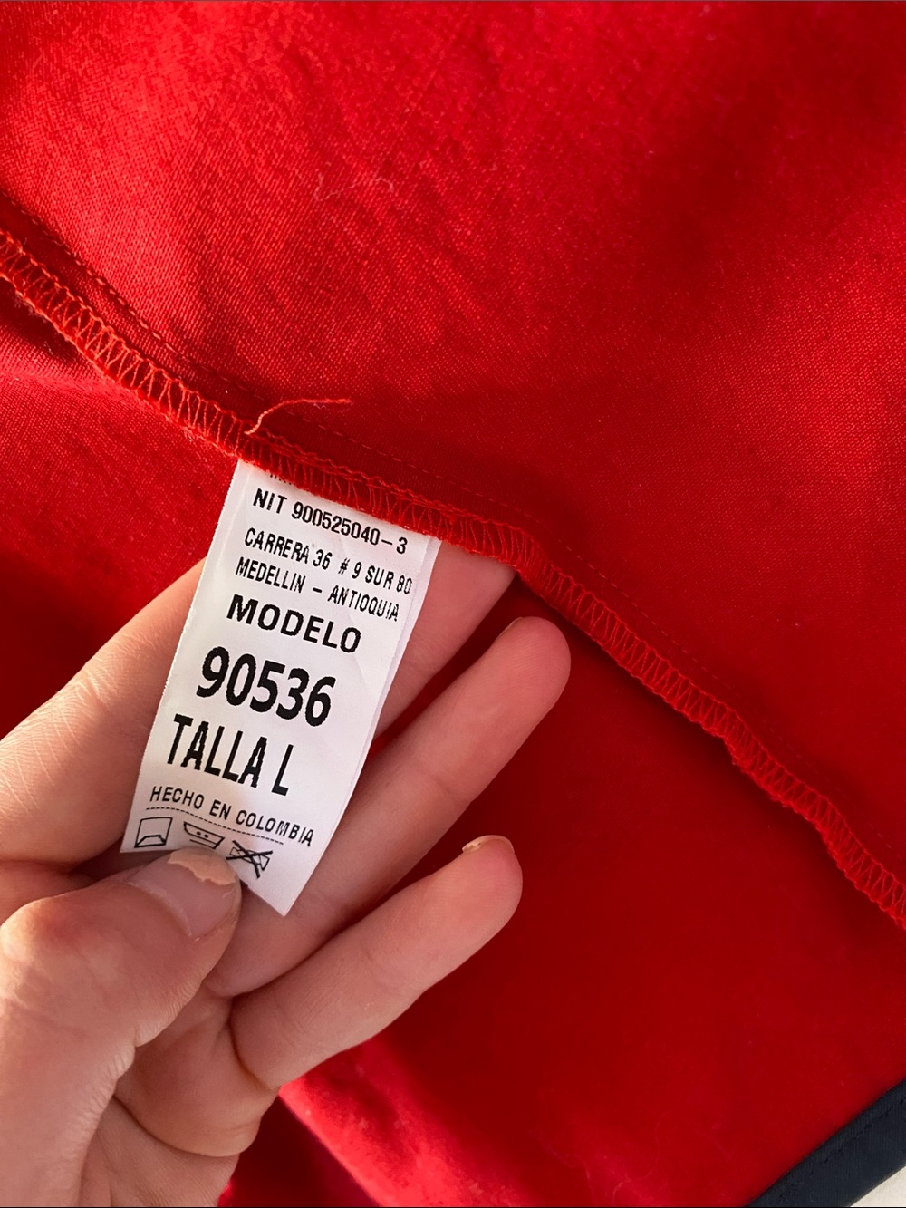 Women's Red Wrap Trench Coat with Contrast Edge and Tie Belt - Picture 6 of 12